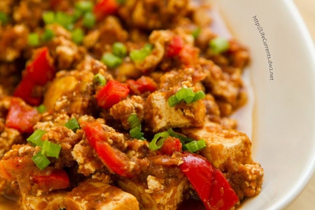 Slow-cooked Chipotle-style sofrito dish.