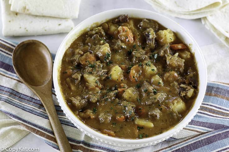 Hearty slow-cooked beef stew.