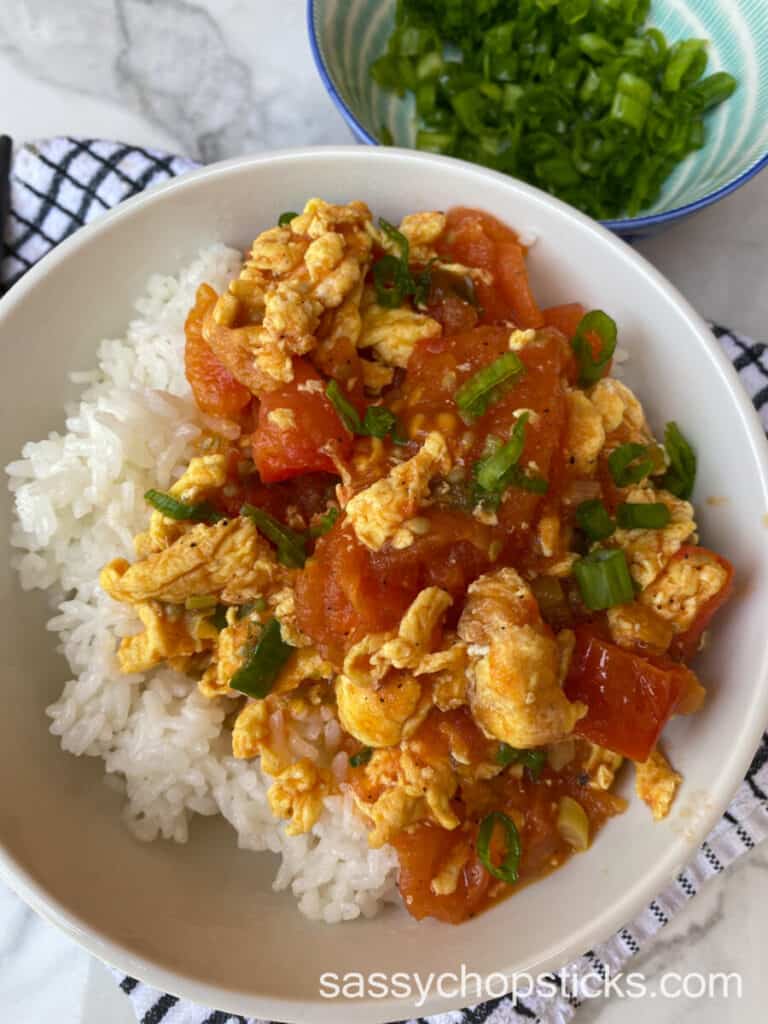 egg tomato stir fry