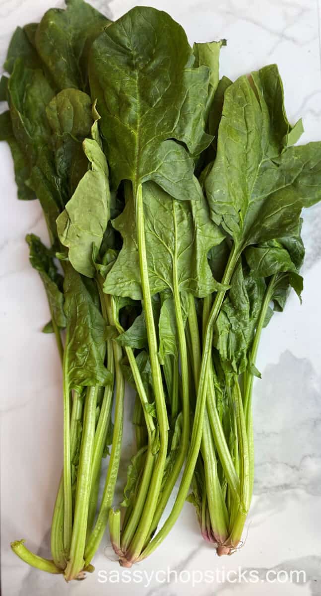 Taiwanese spinach