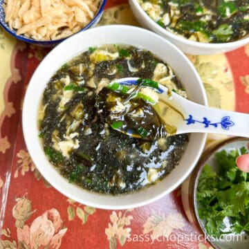 Chinese seaweed soup