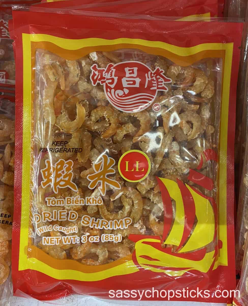 Chinese dried shrimp 
