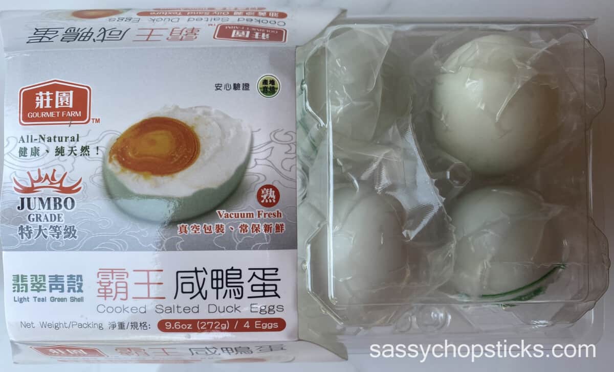 salty duck egg