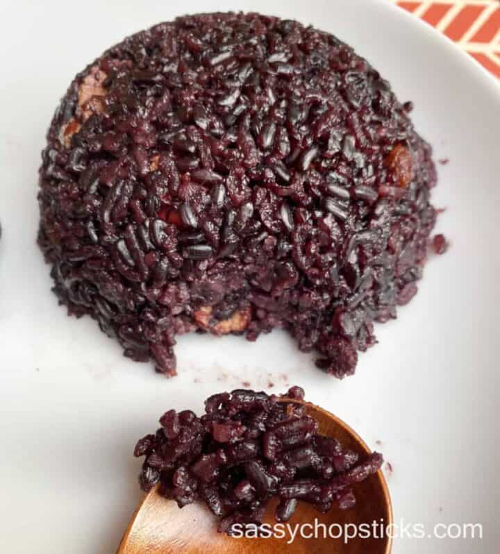 Forbidden Black Rice - Sassy Chopsticks