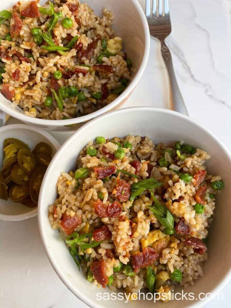bacon fried rice