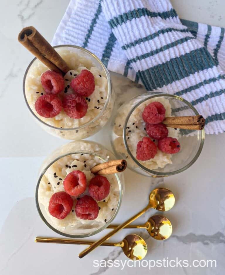 vegan rice pudding