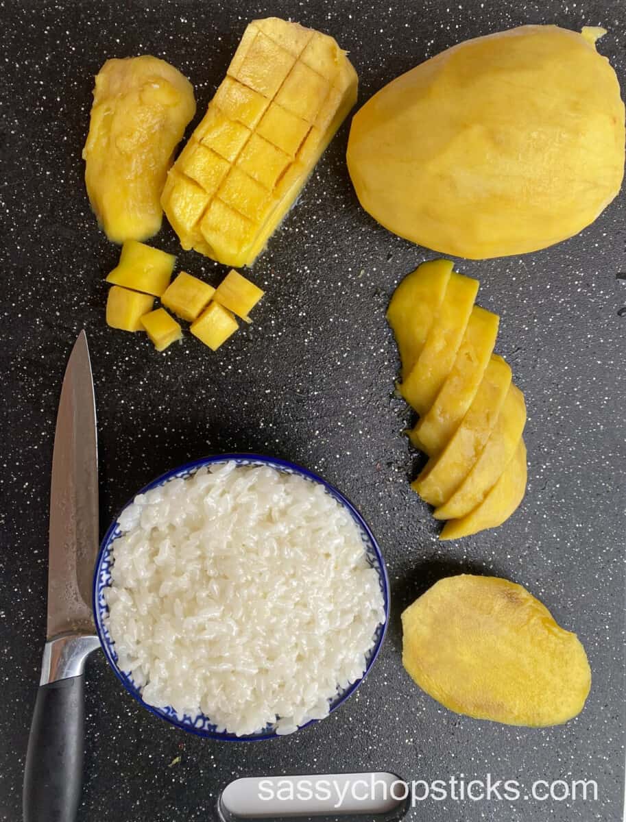 cut mango