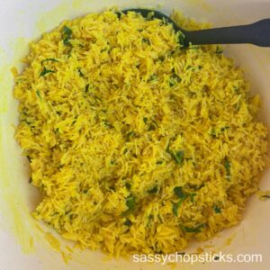 turmeric rice