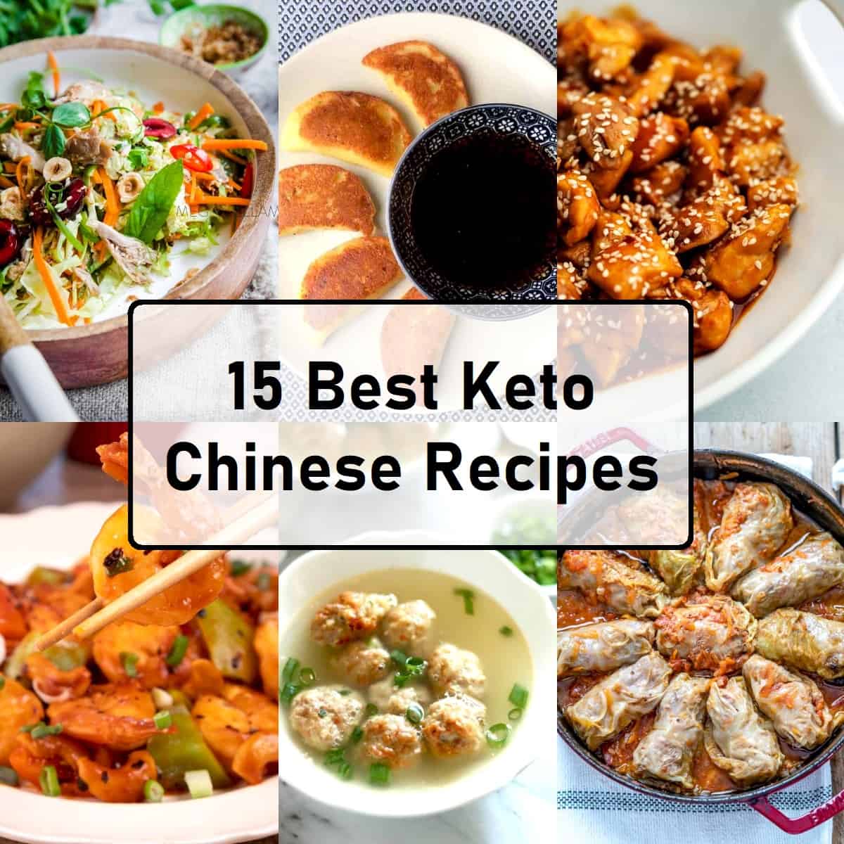 Keto Chinese recipes with logo