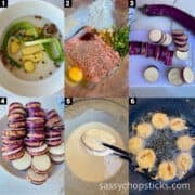 stuffed eggplant steps