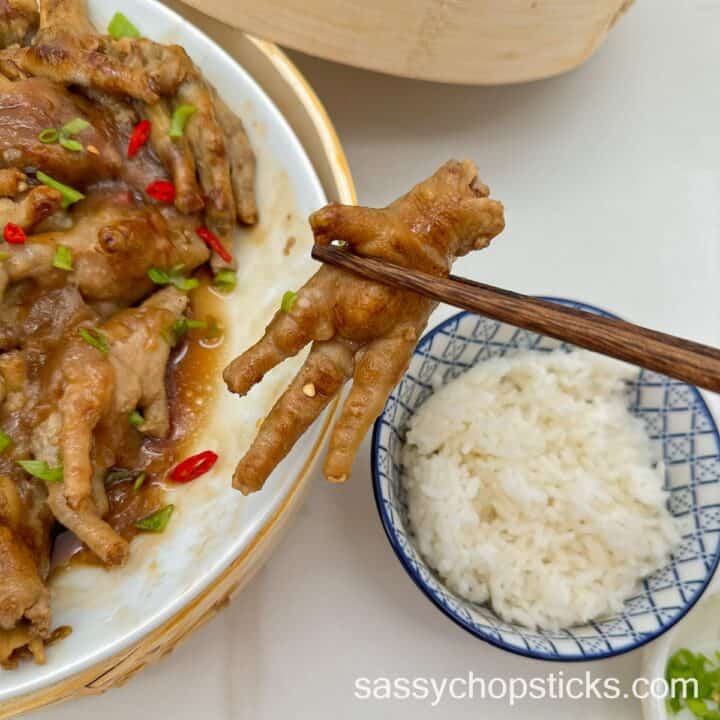 Chicken Feet Recipe - Chinese Dim Sum Style - Sassy Chopsticks