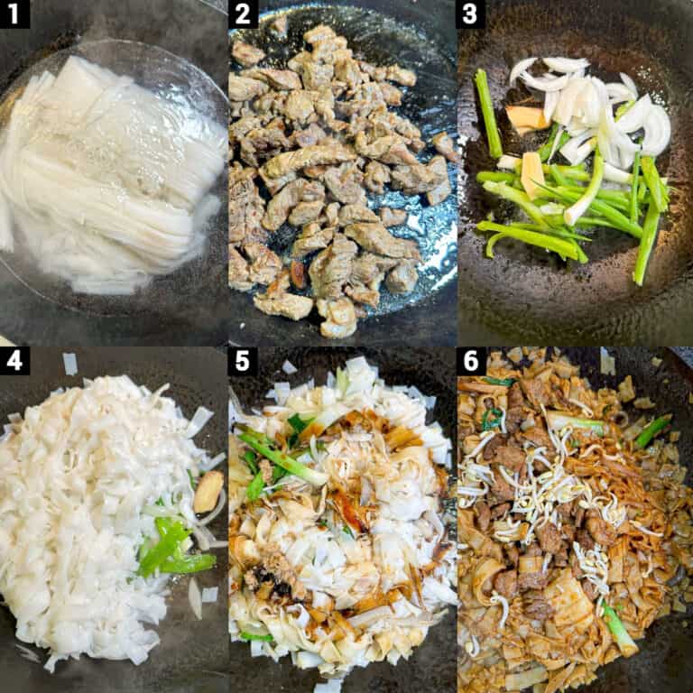 Beef Chow Fun Recipe (Beef Ho Fun, 干炒牛河) - Sassy Chopsticks