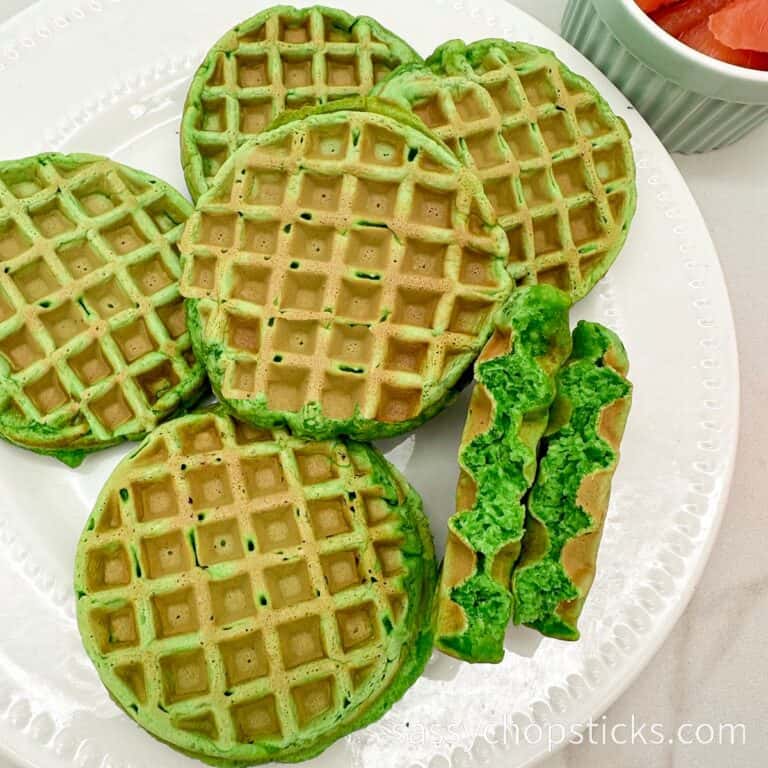 pandan waffles feature
