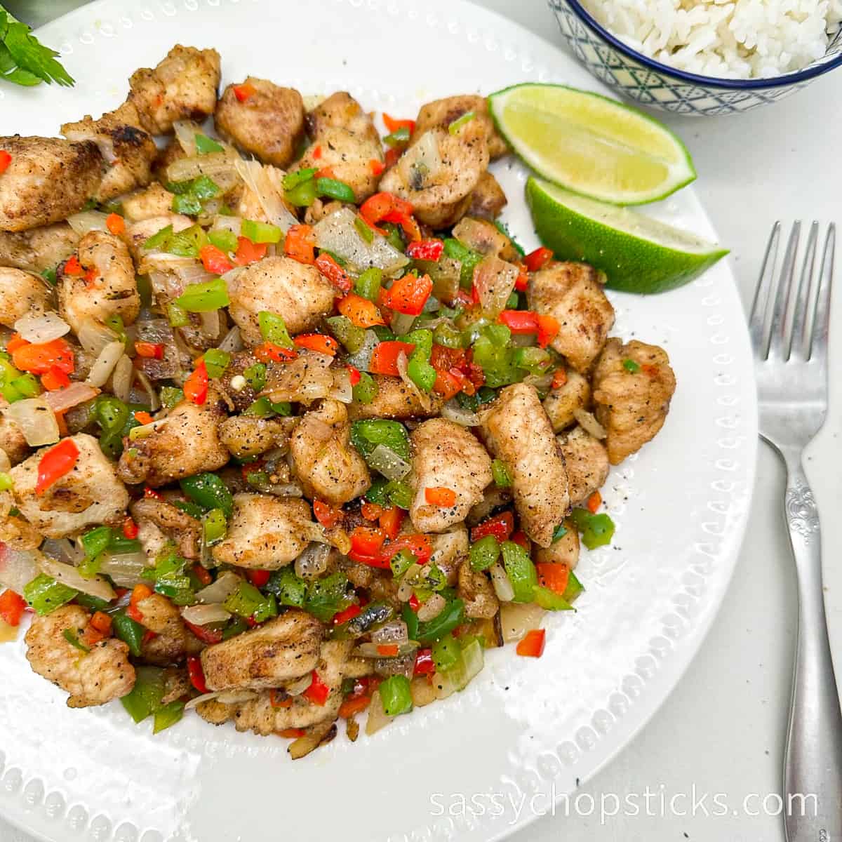 Chinese salt and pepper chicken recipe 2