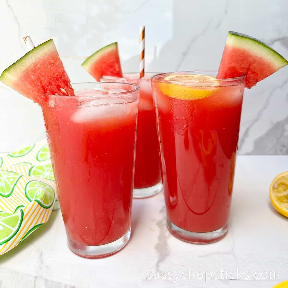 watermelon and lemon juice 1