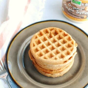 dairy free cinnamon waffle