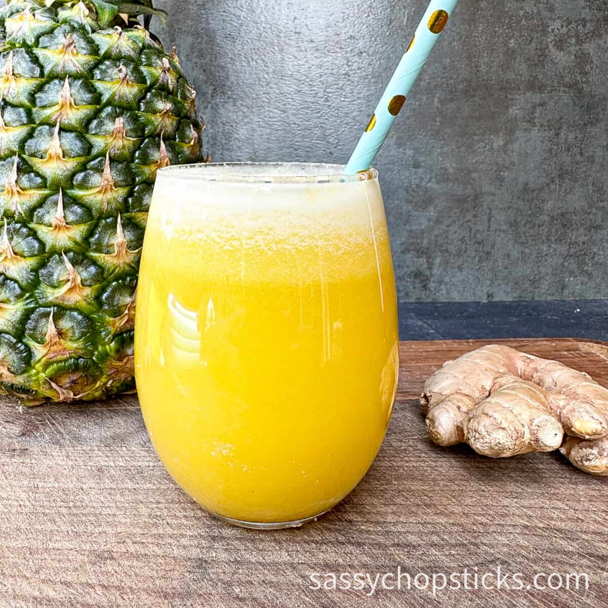 pineapple ginger juice 1