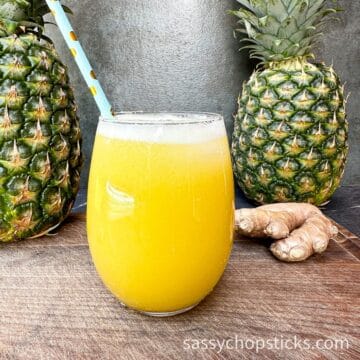 pineapple ginger juice 2