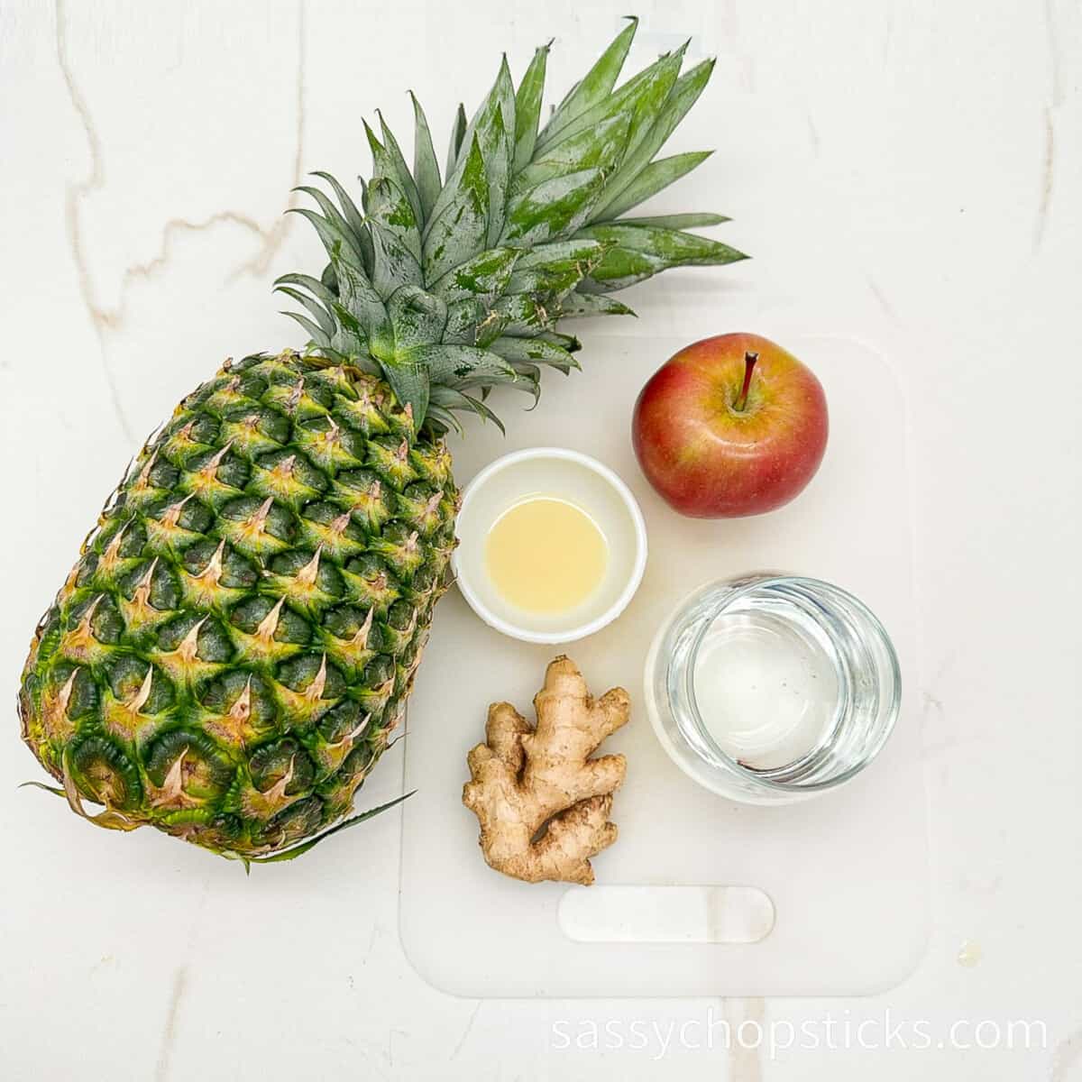pineapple ginger juice recipe ingredients