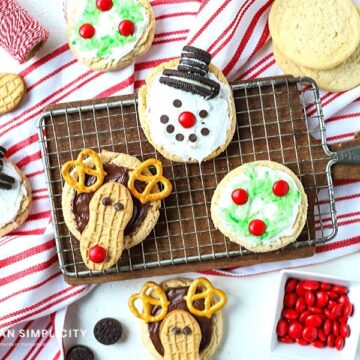 Decorated Christmas Sugar Cookies