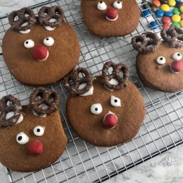 Gingerbread Reindeer Biscuits