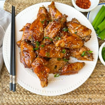 baked Asian chicken wings 2
