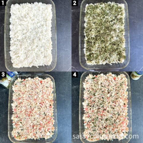 Sushi Bake Recipe Imitation Crab (Sushi Casserole) - Sassy Chopsticks