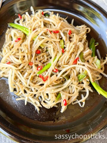 stir fry mung bean sprouts 5