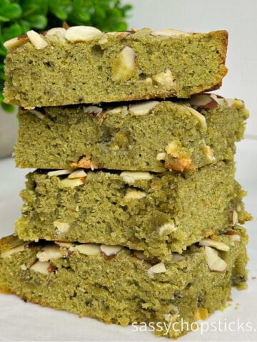 matcha brownies feature