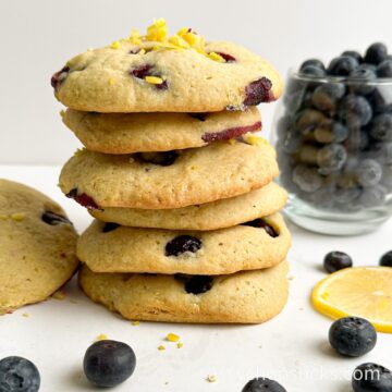 lemon blueberry cookies 5