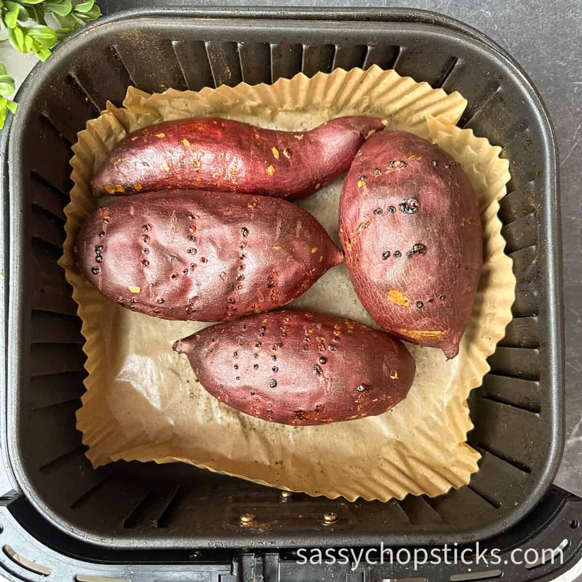 cooked Japanese sweet potatoes