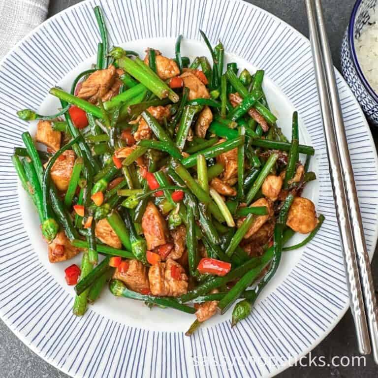 garlic chive flowers recipe 1