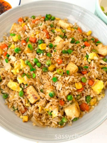 tofu fried rice recipe 1