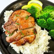 Asian style pork chops 2