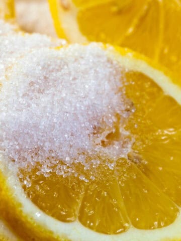 how to make lemon sugar 2