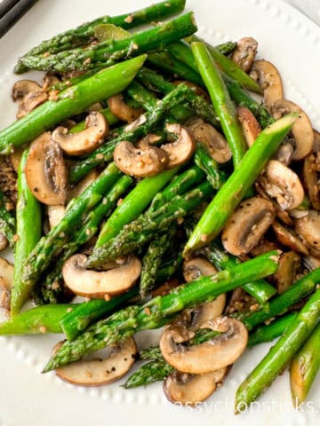 asparagus and mushrooms 2999 feature