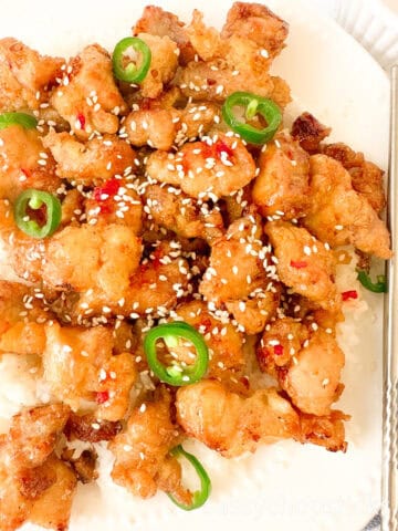 chinese sweet and spicy chicken 4