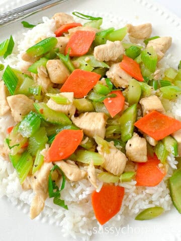 chicken celery stir fry 1