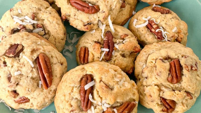coconut peacan cookies