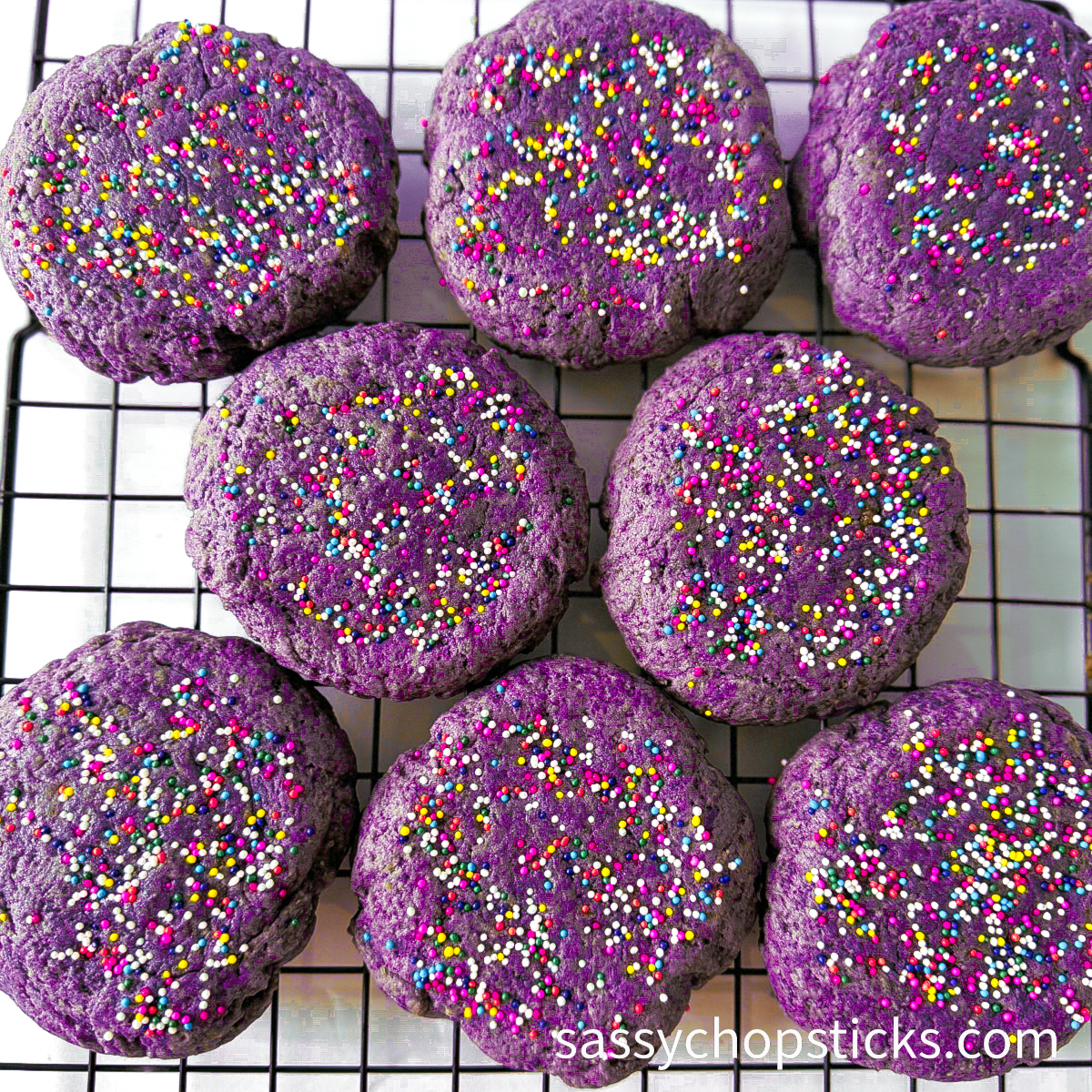 ube cookies recipe 3