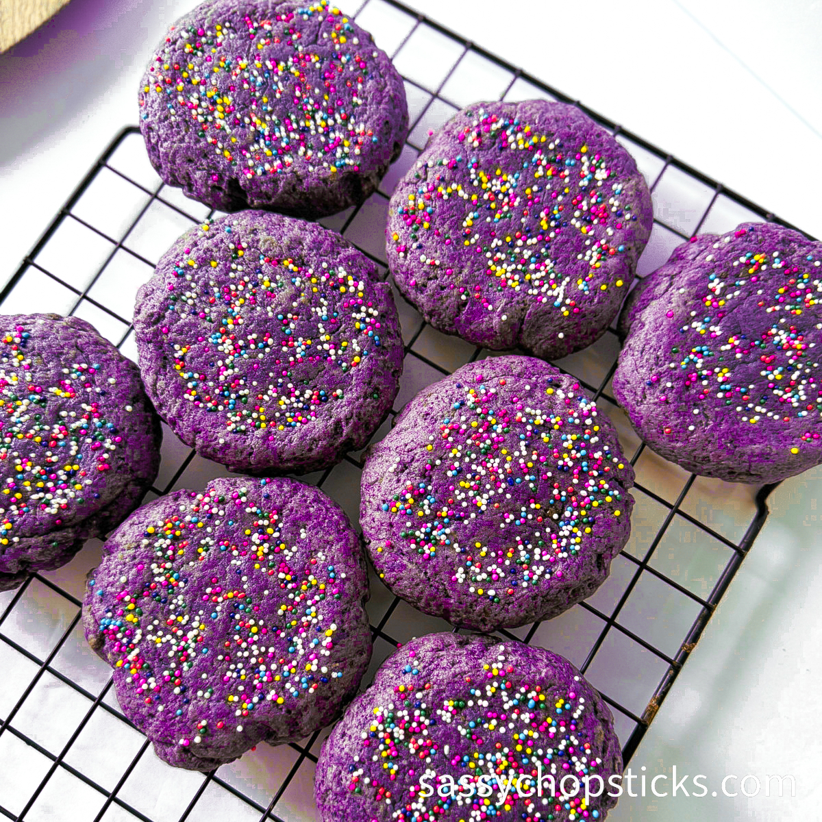 ube cookies recipe 4