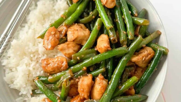 string-bean-chicken