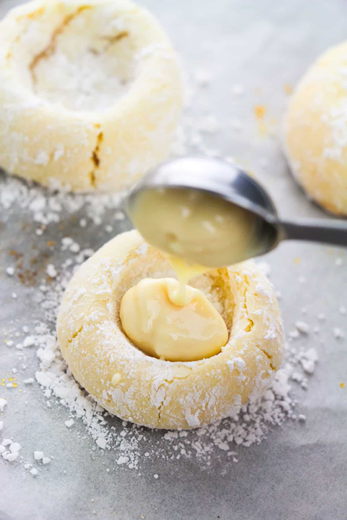 Lemon white chocolate cookies cooking step 10.