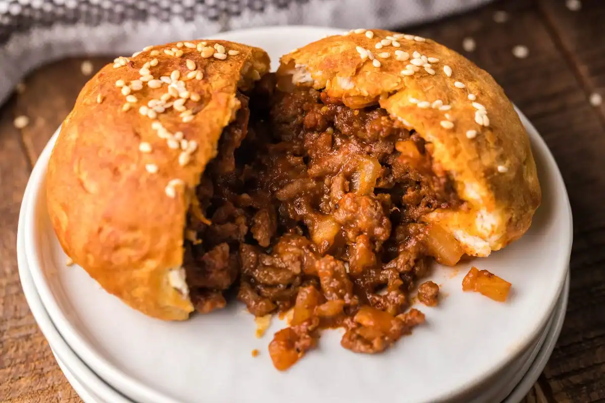 These biscuit pockets are filled with a hearty meat mixture and make for fun, mess-free eating.