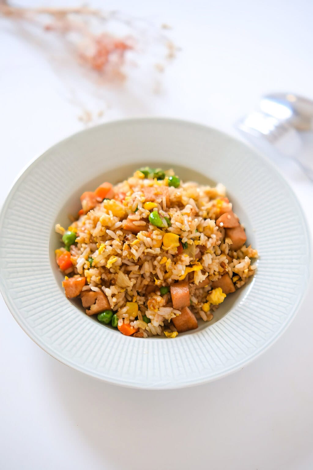 Simple Spam Fried Rice Recipe Ready in 30 Minutes - Sassy Chopsticks