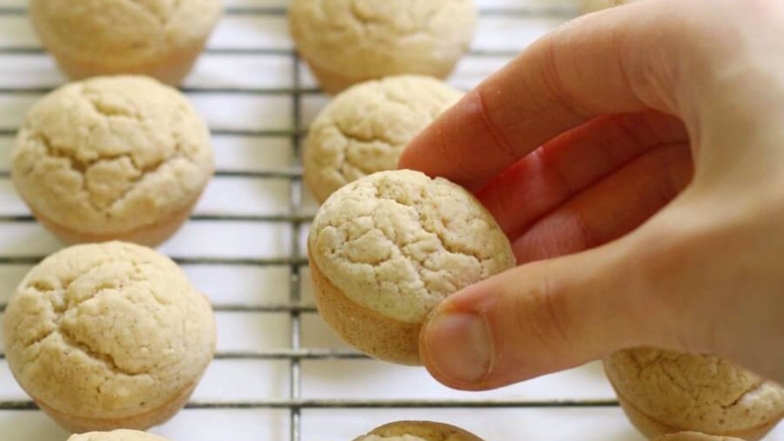 Applesauce muffins baked moist with a soft crumb and light spice flavor.