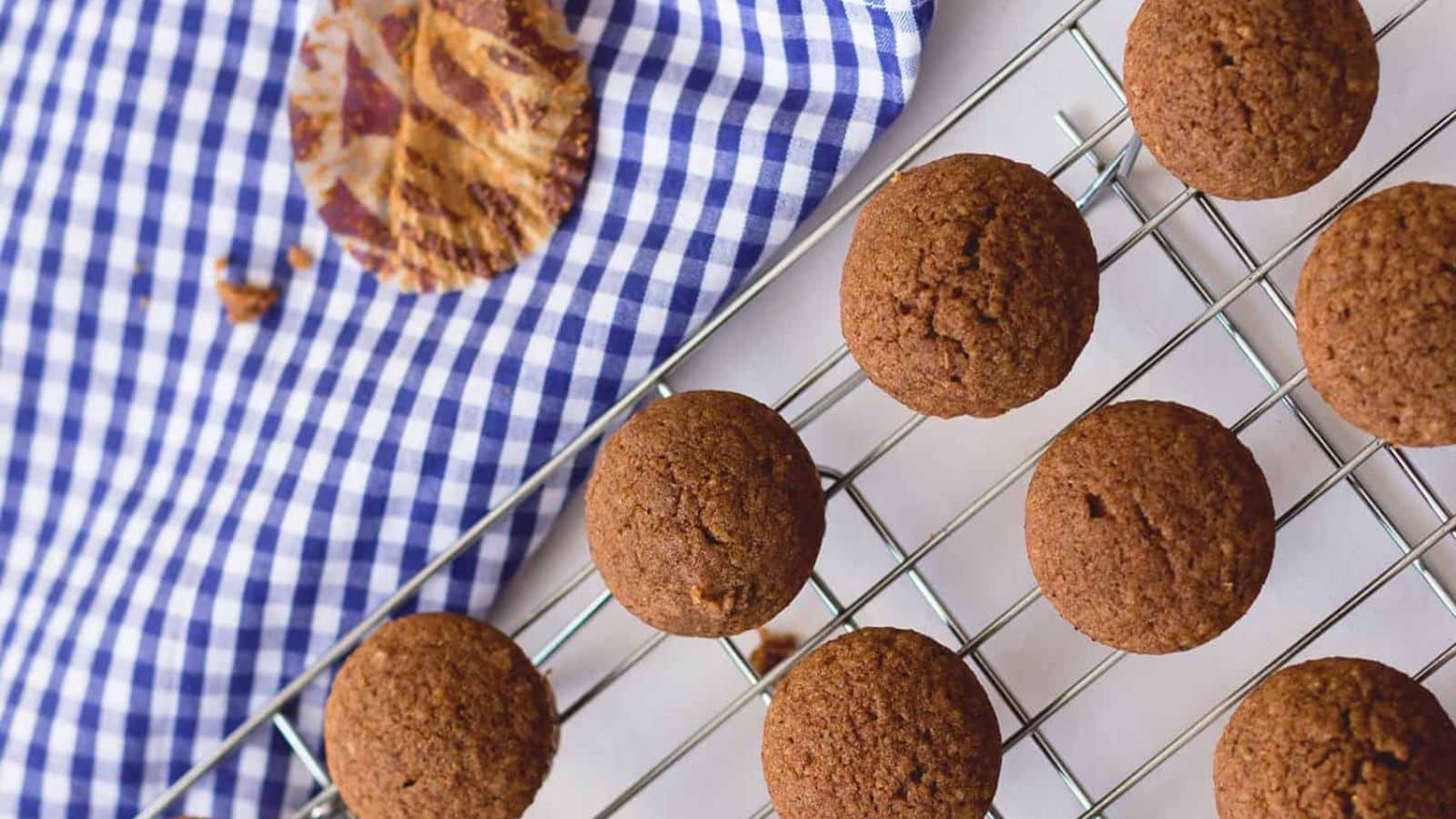 Chai muffins baked with warm spices and soft fluffy texture.