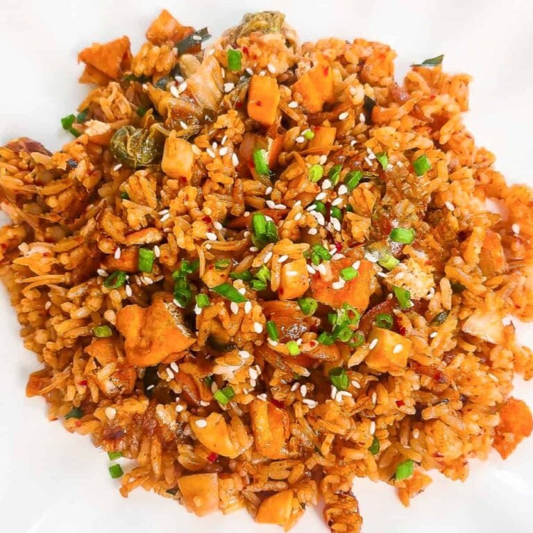 Easy Vegan Kimchi Fried Rice in 30 Minutes