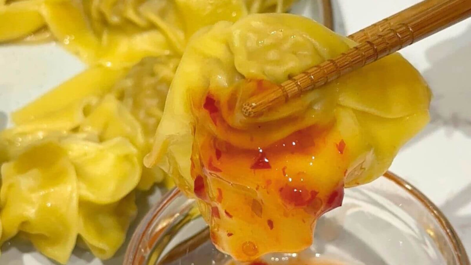 Crispy wontons filled with a savory turkey mixture.