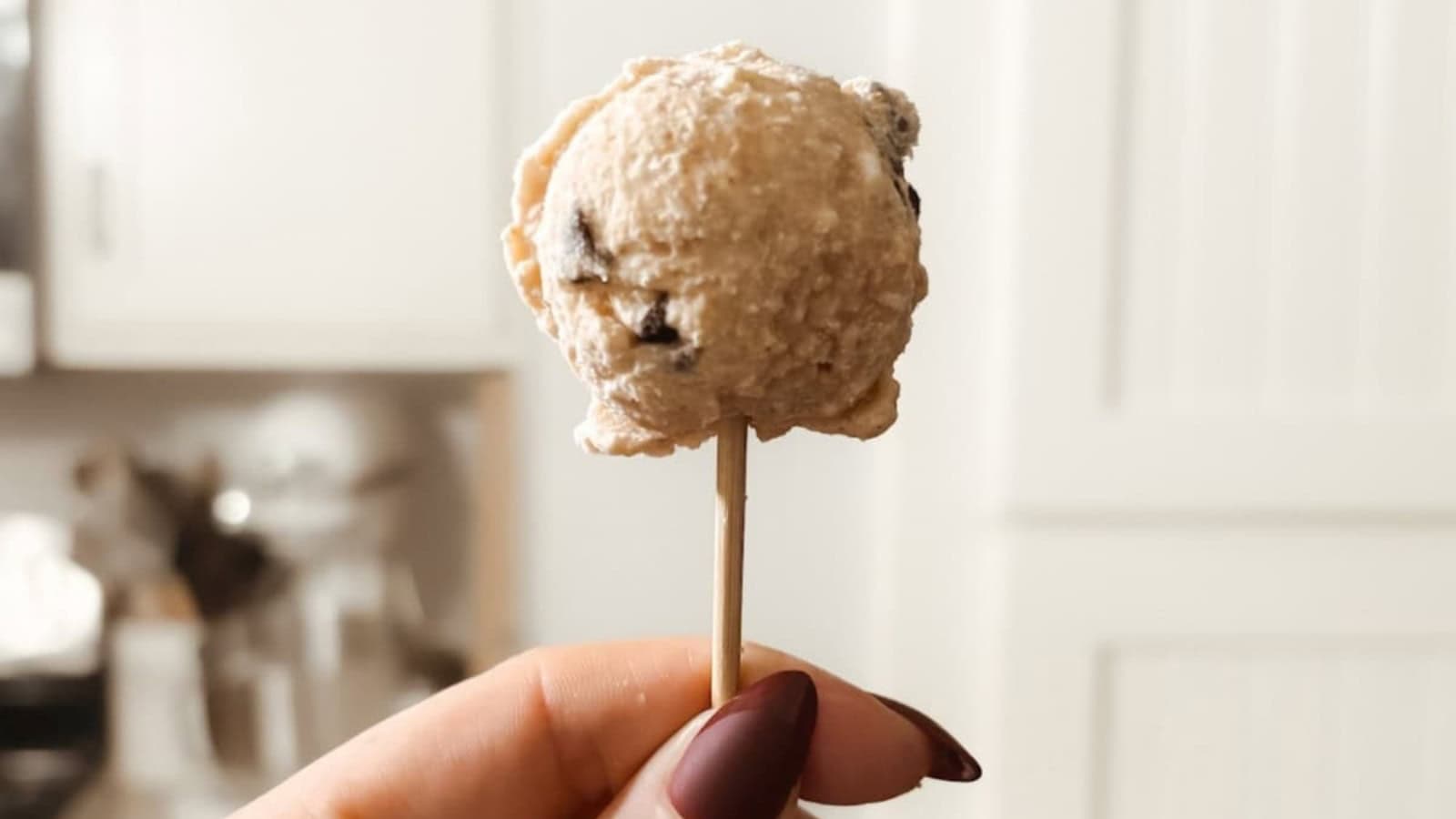Creamy homemade yogurt pops filled with fresh fruit.